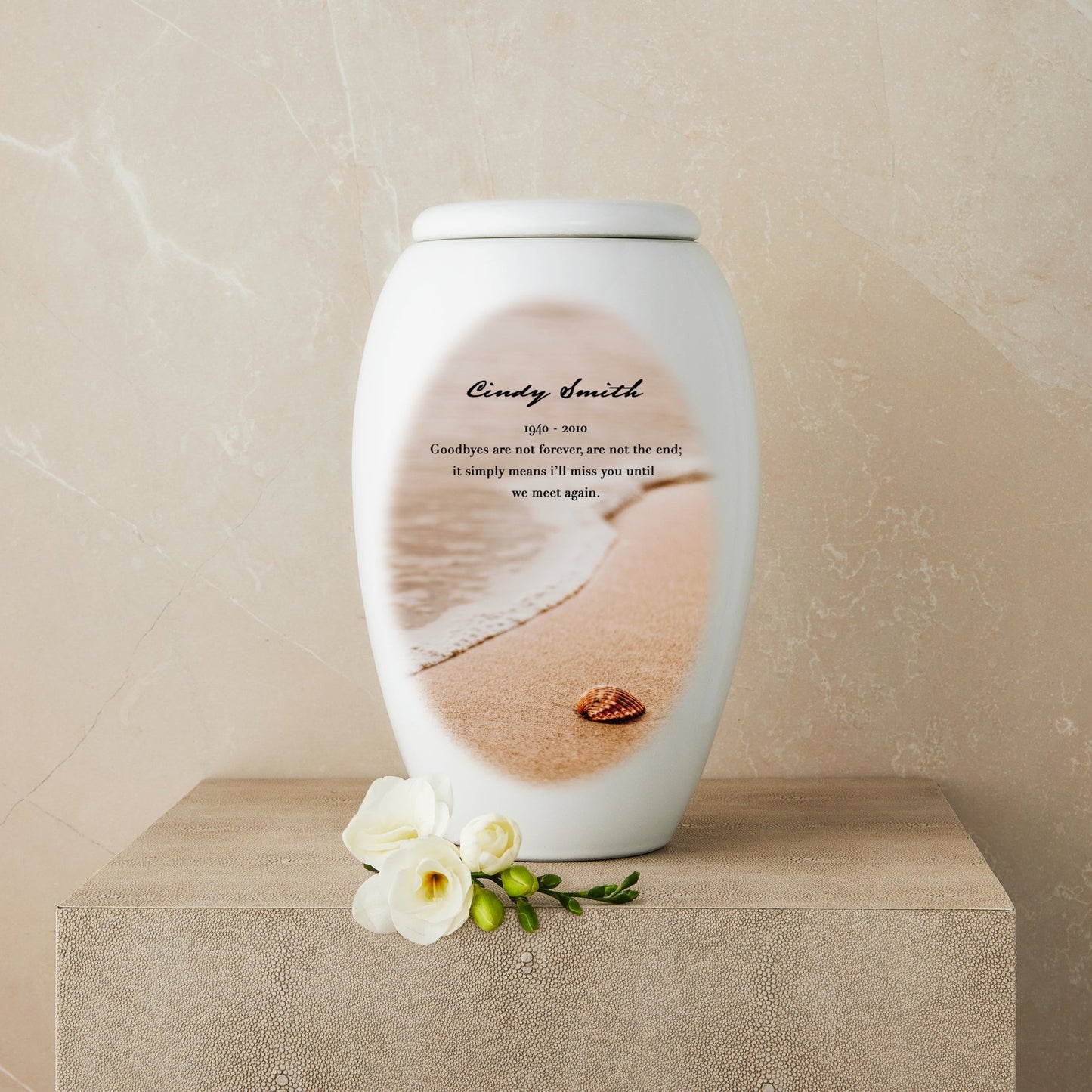Beach Cremation Urn