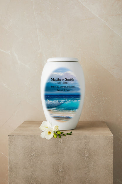 Beach Cremation Urn