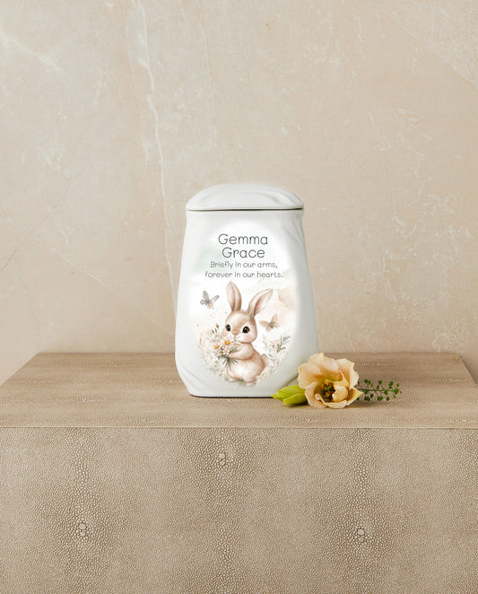 Bunny Friend (Bunny Theme) Cremation Urn