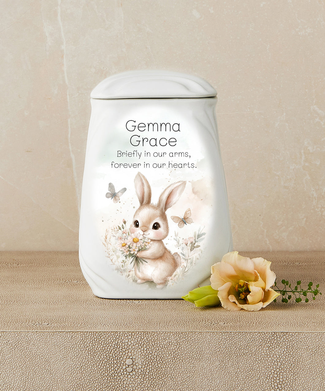 Bunny Friend (Bunny Theme) Cremation Urn