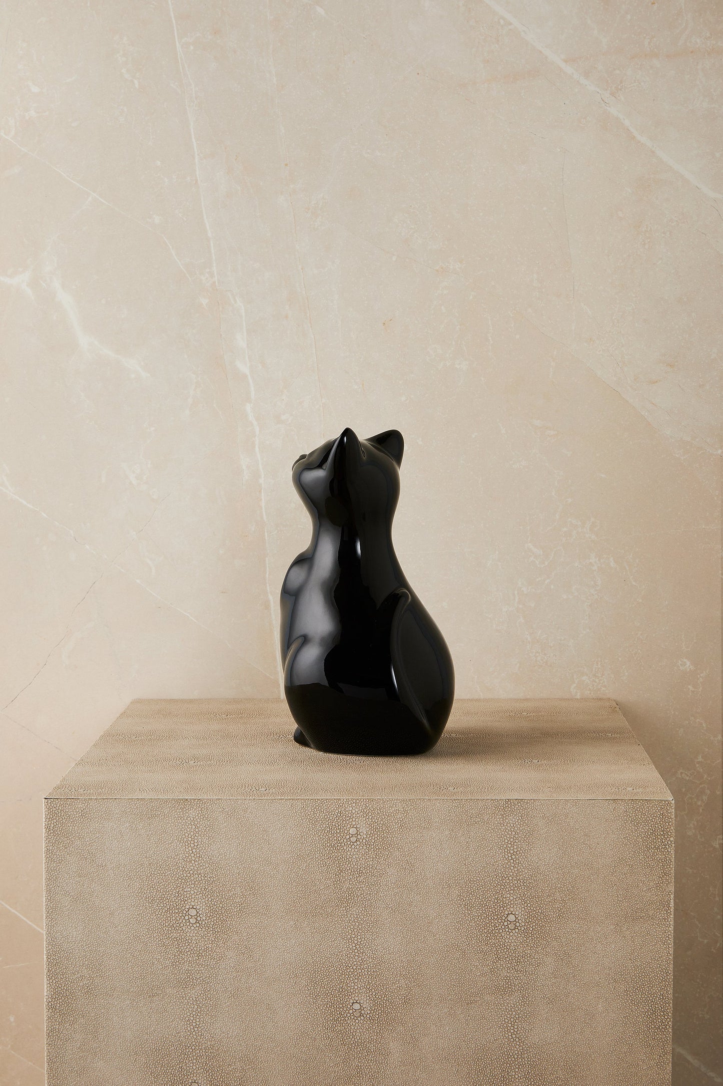 Personalized Black Cat - Cremation Urn