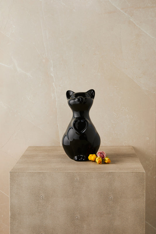 Black Cat - Cremation Urn