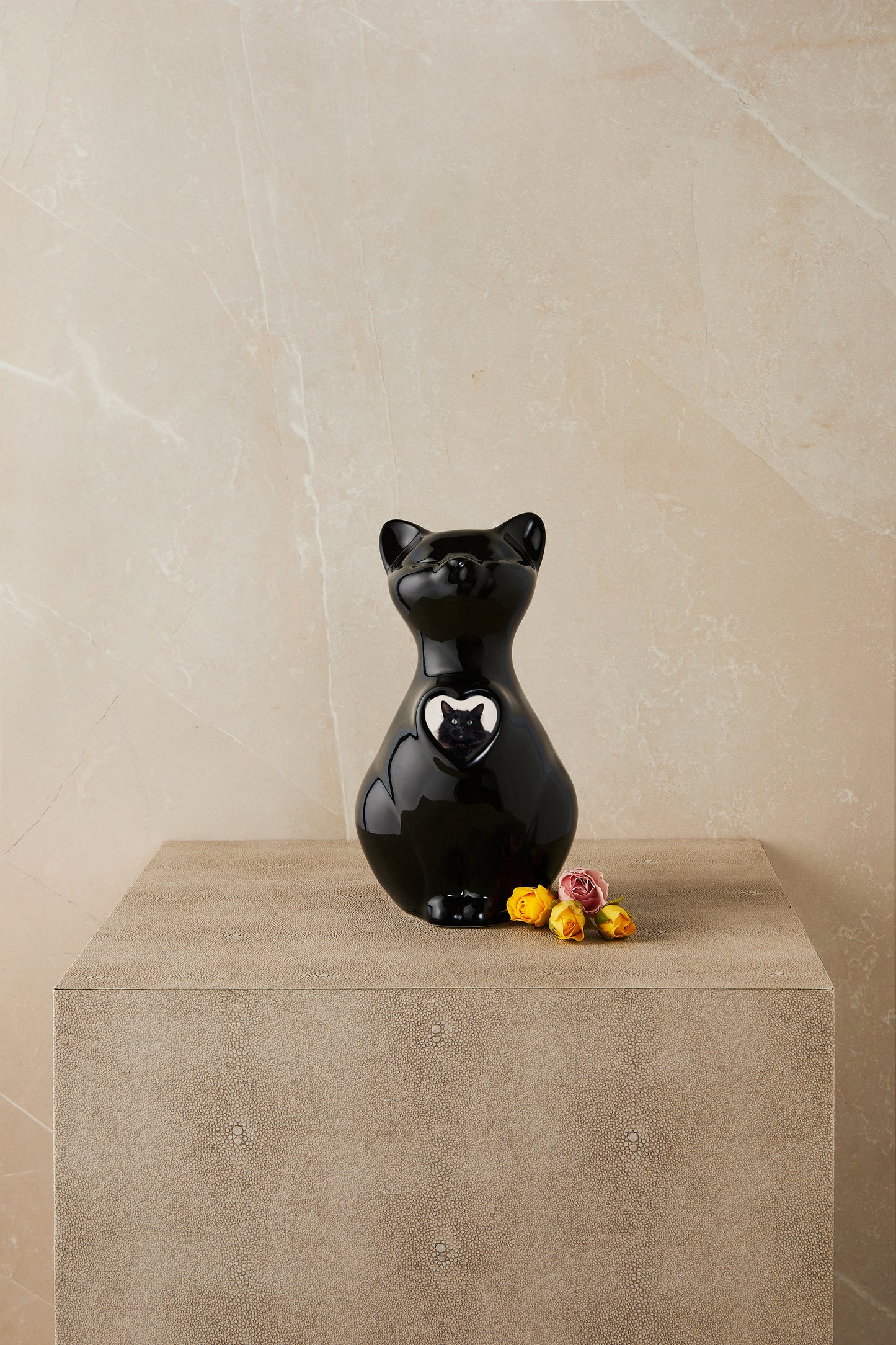 Personalized Black Cat - Cremation Urn