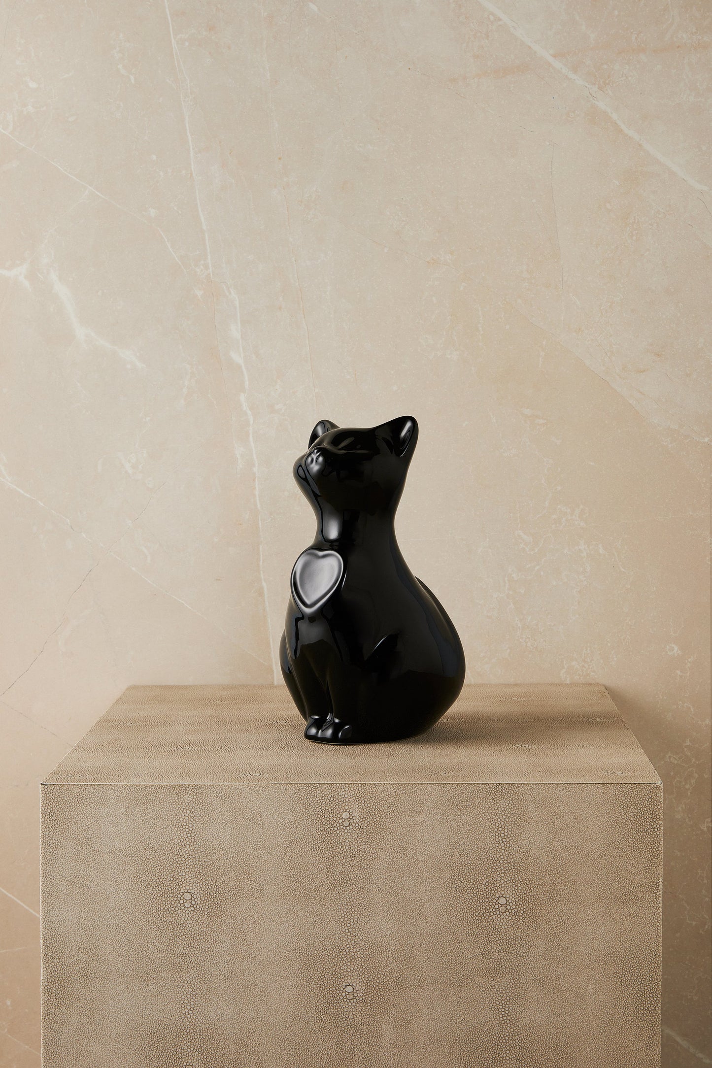 Personalized Black Cat - Cremation Urn