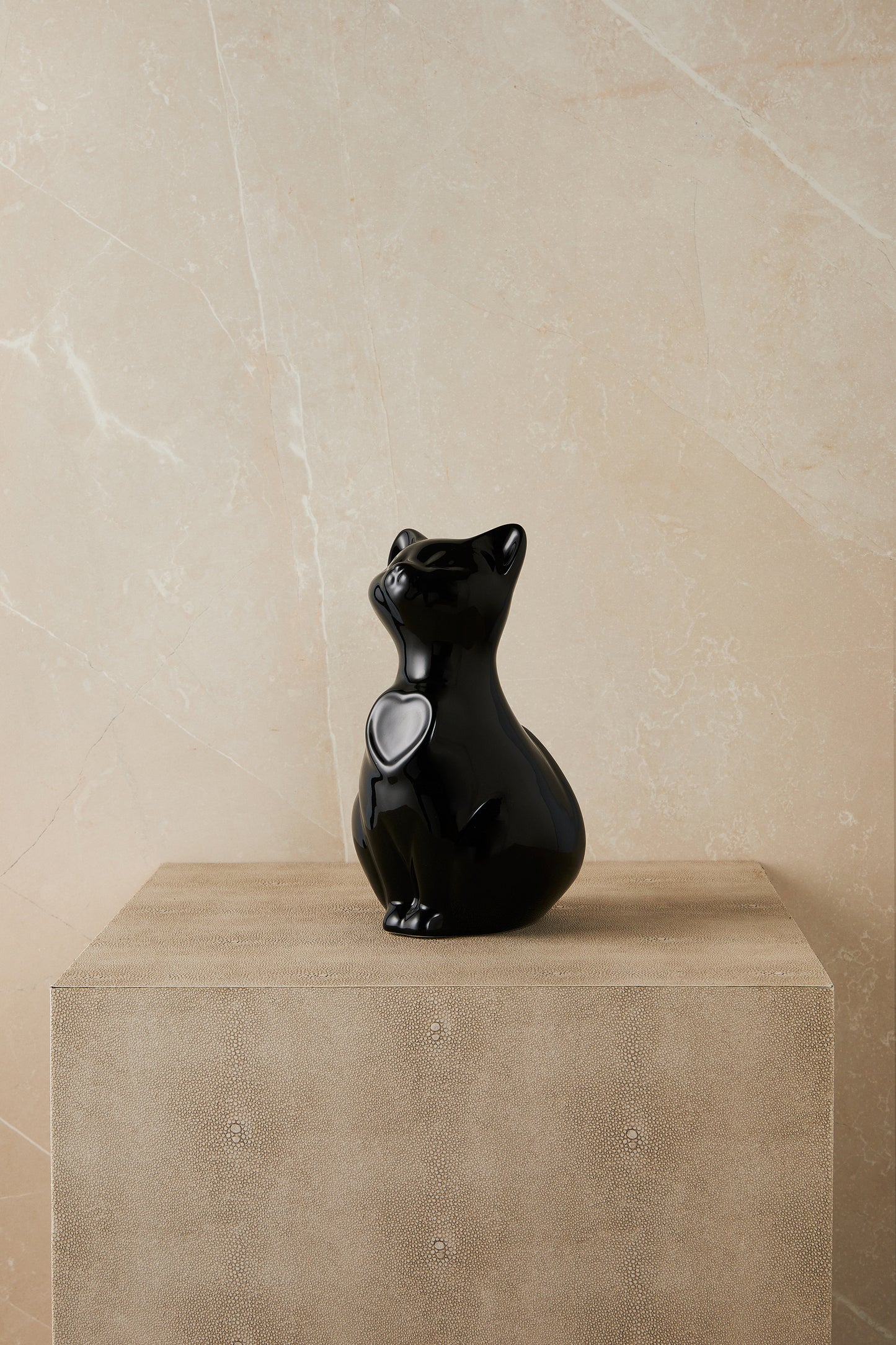 Personalized Black Cat - Cremation Urn