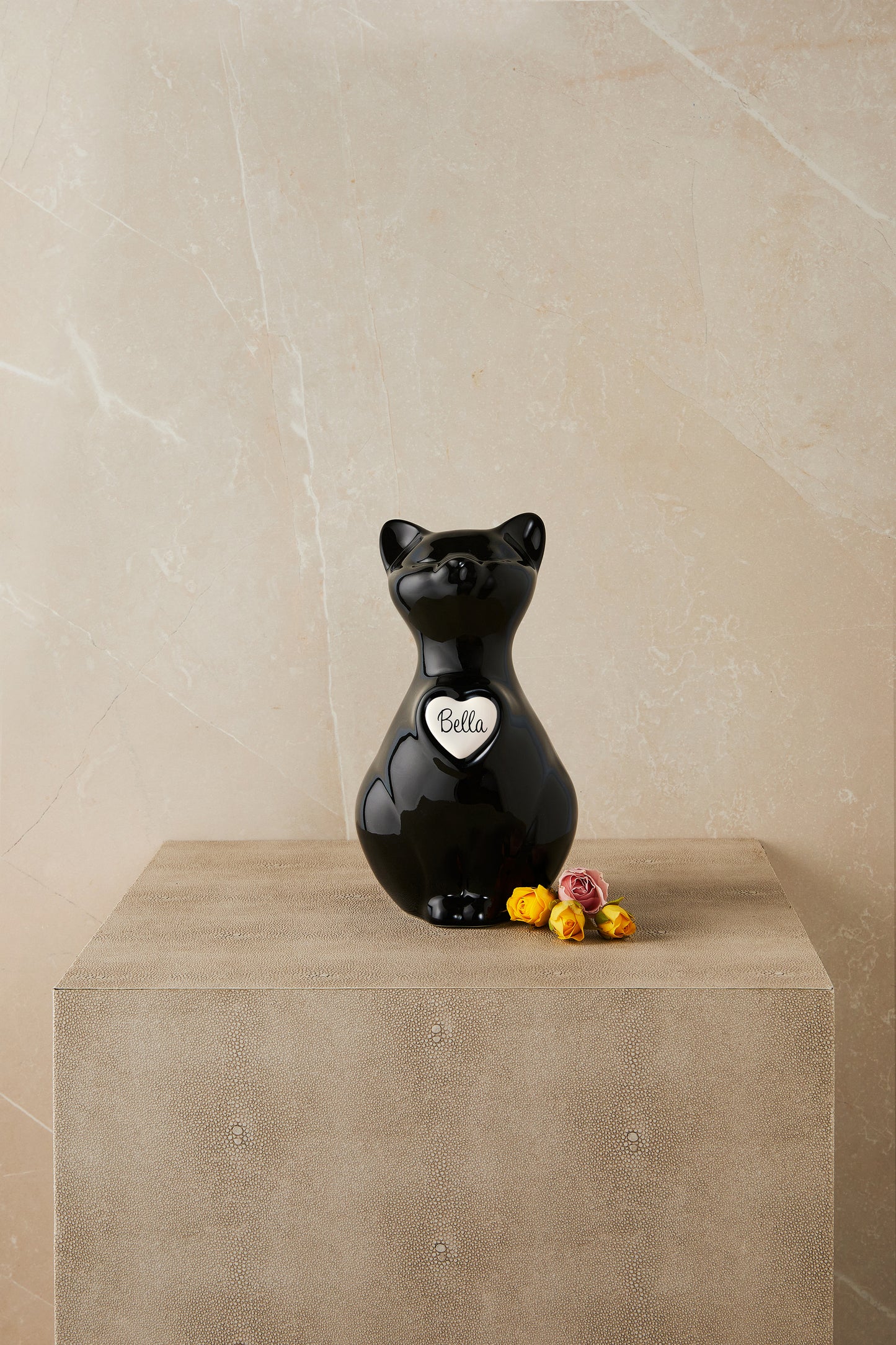 Personalized Black Cat - Cremation Urn