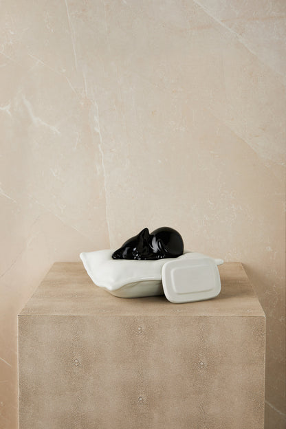 Black Cat - Cremation Urn Not customizable
