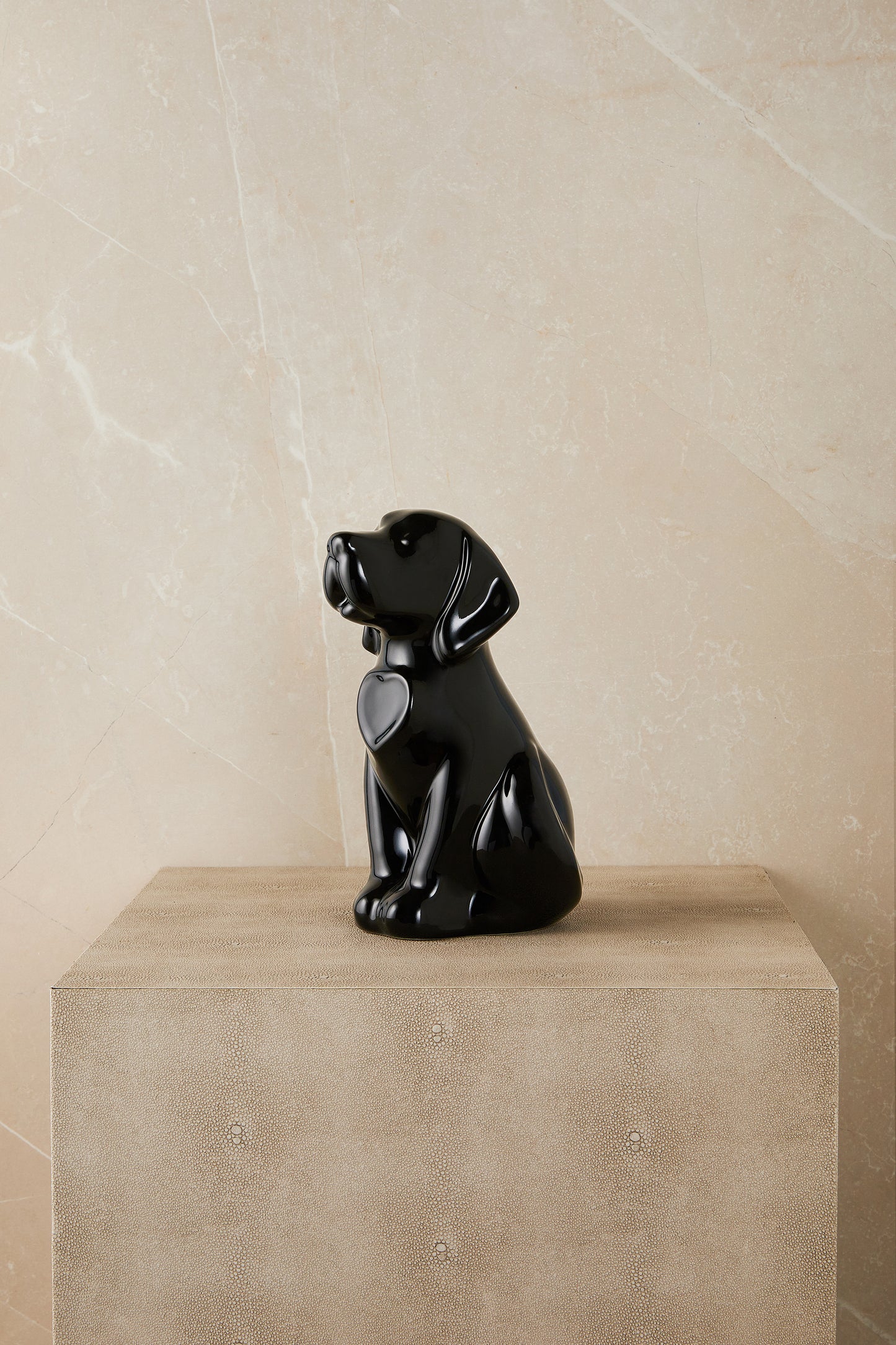 Black Dog - Cremation Urn