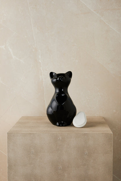 Personalized Black Cat - Cremation Urn