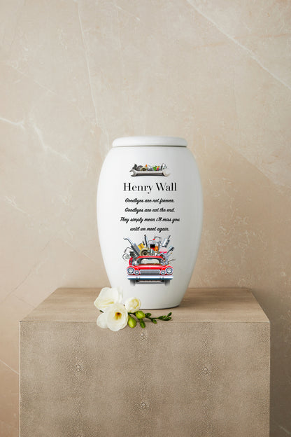Car Cremation Urn