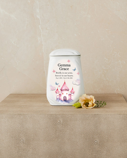 Princess Castle (Princess Theme) Cremation Urn