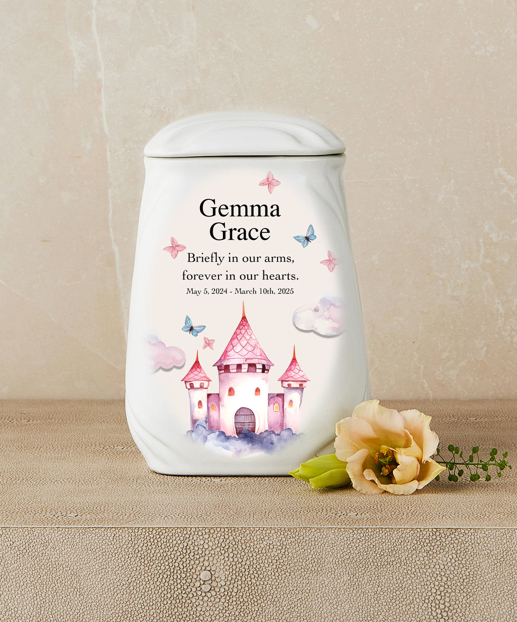 Princess Castle (Princess Theme) Cremation Urn