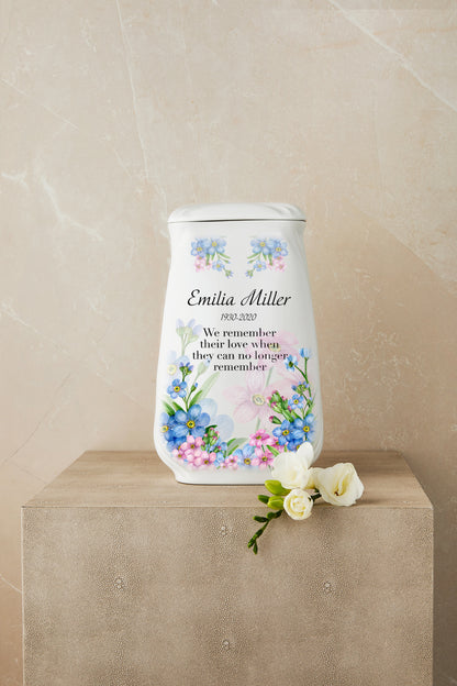 Forget me knots Cremation Urn