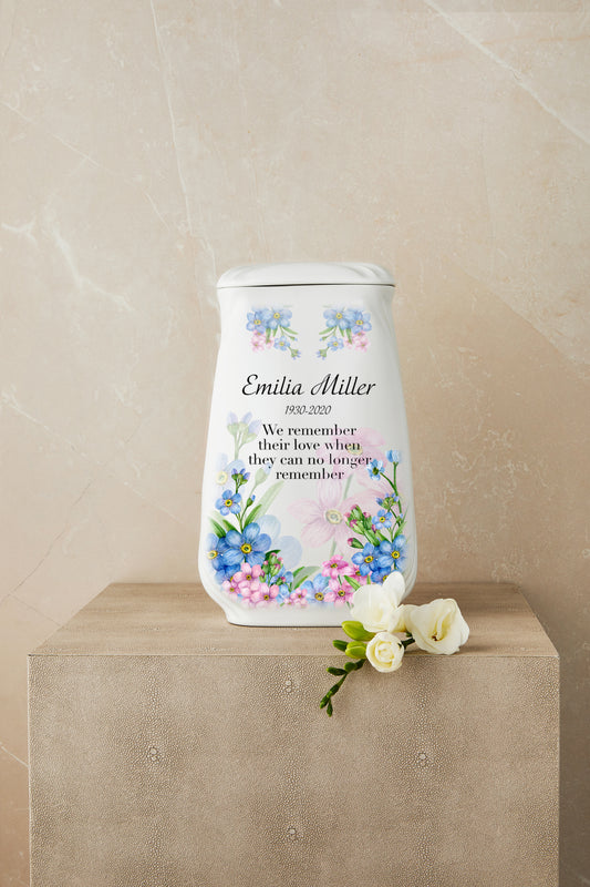 Forget me knots Cremation Urn