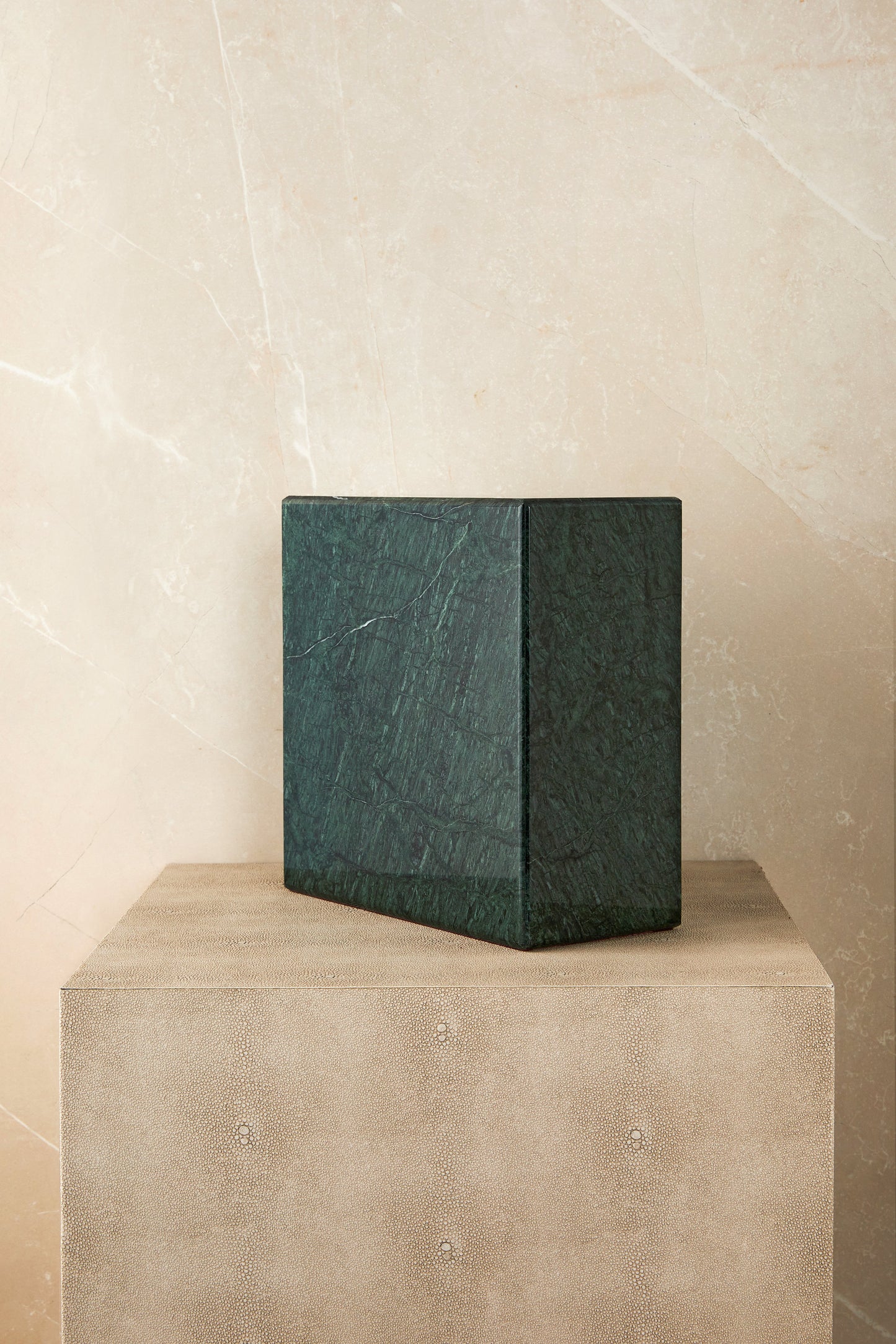 Green Marble Calla Cremation Urn