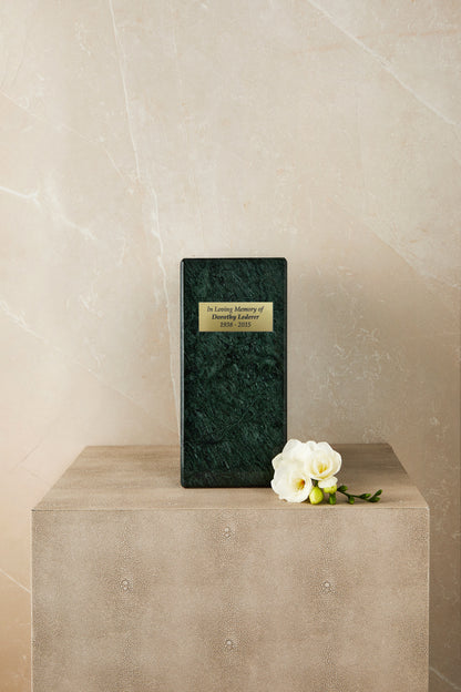 Green Marble Cremation Urn
