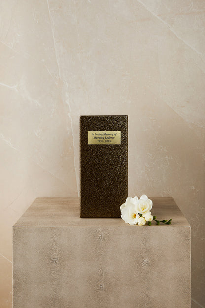 Gold Metal Based Cremation Urn