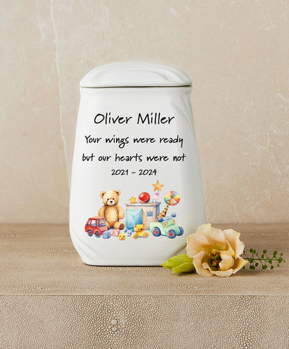 Heavens Toy Chest (Toy Theme) Cremation Urn