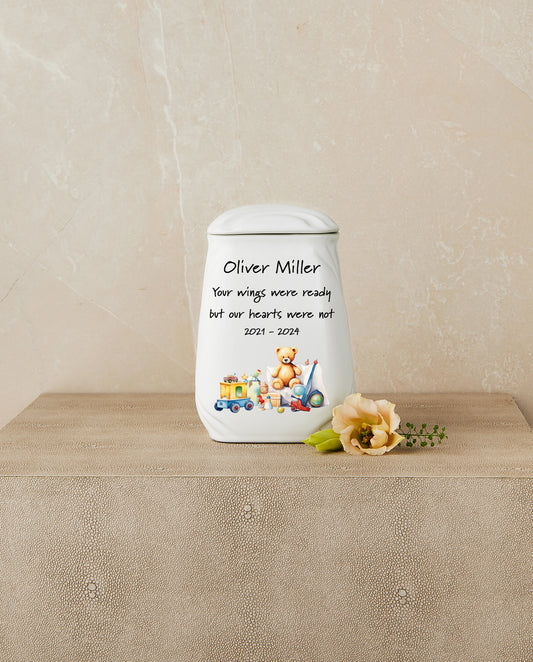 Heavens Toy Chest (Toy Theme) Cremation Urn