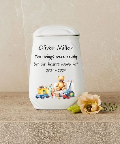 Heavens Toy Chest (Toy Theme) Cremation Urn