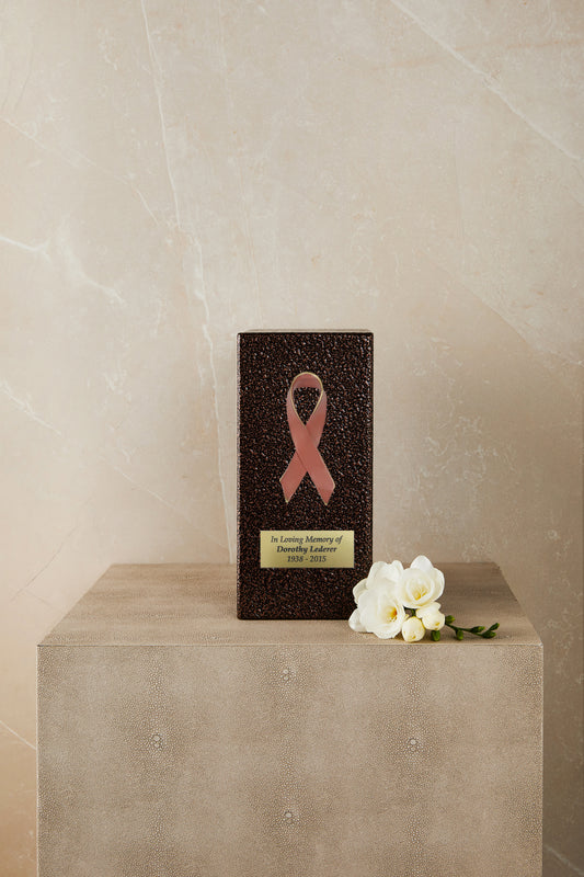 Copper Metal Based Breast Cancer Cremation Urn