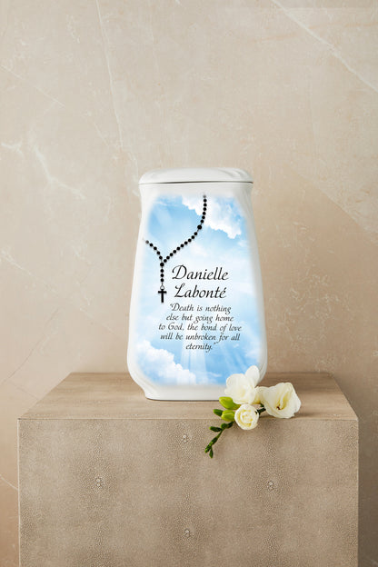 Rosary Cremation Urn