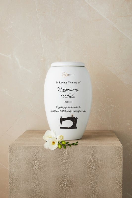 Sewing Cremation Urn