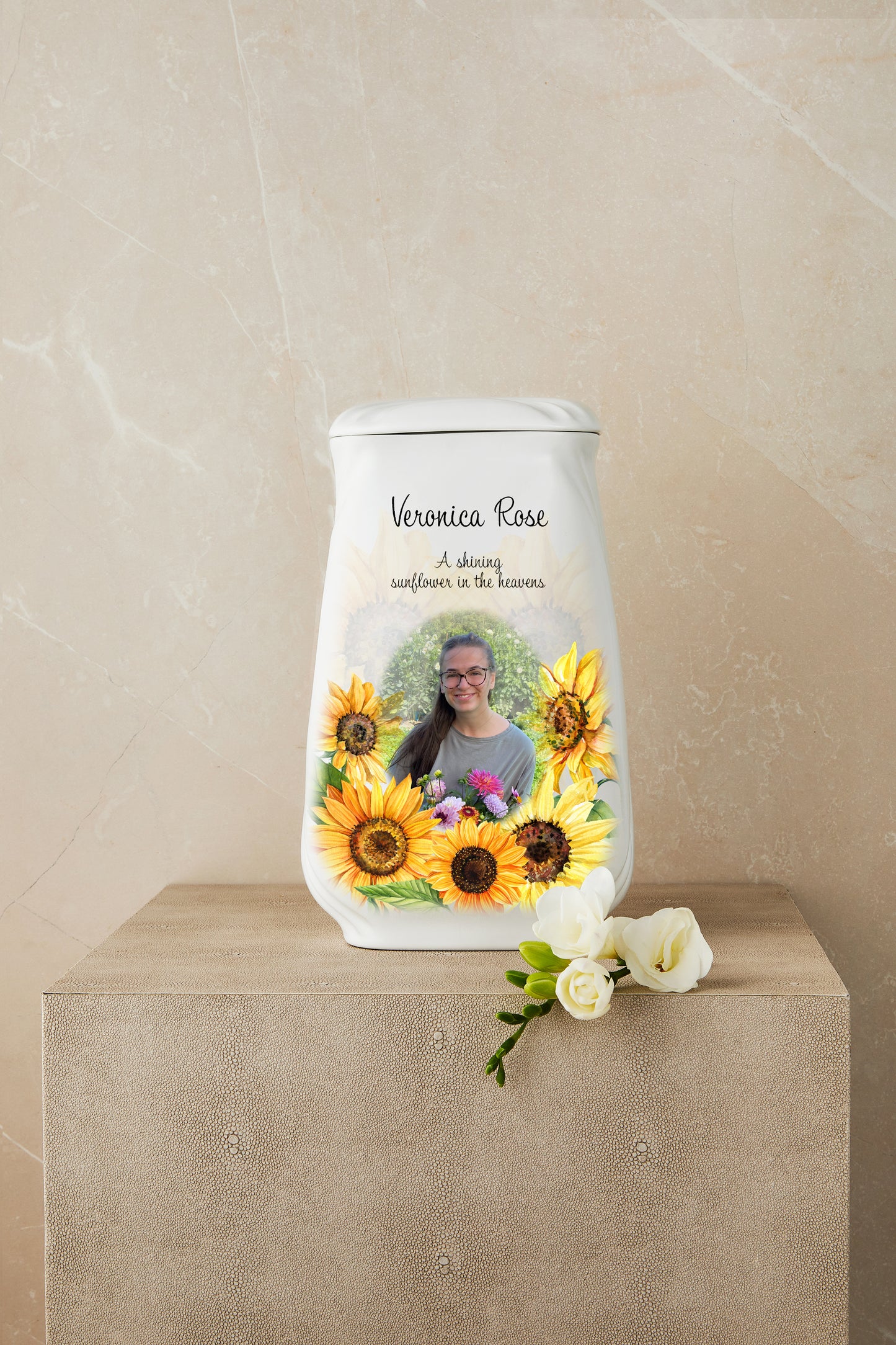 Sunflower Cremation Urn