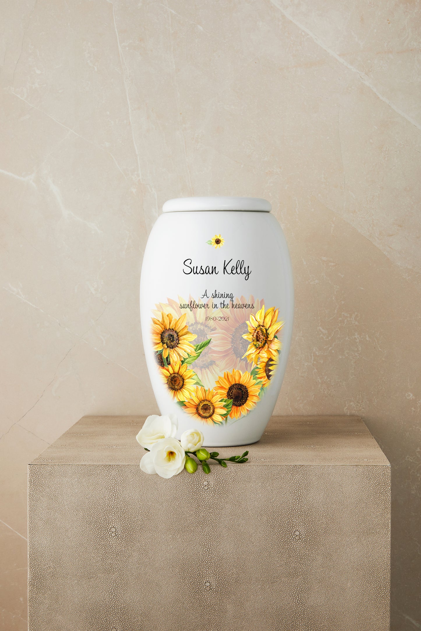 Sunflower Cremation Urn