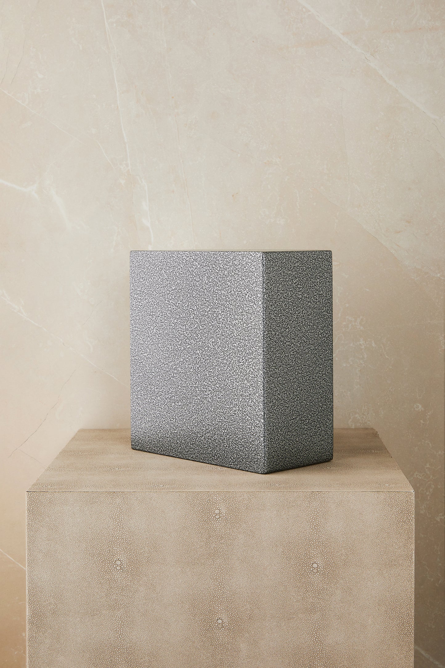 Calla Silver Metal Based Cremation Urn